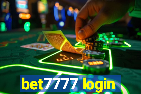 bet7777 login